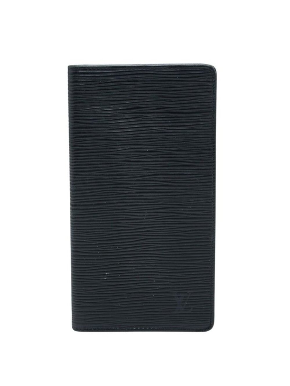 Louis Vuitton Epi Porte Cartes Credit Wallet Noir Black Leather